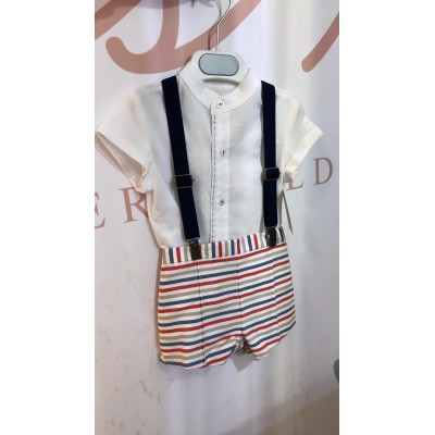 Conjunto com suspensorio de...