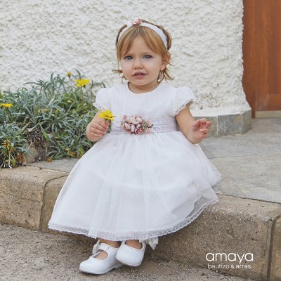 Vestido c/ laço nas costas 