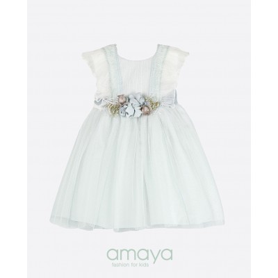 Vestido todo em Tule c/...