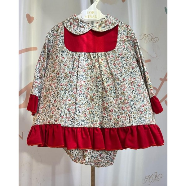 Jesusito Floral vermelho