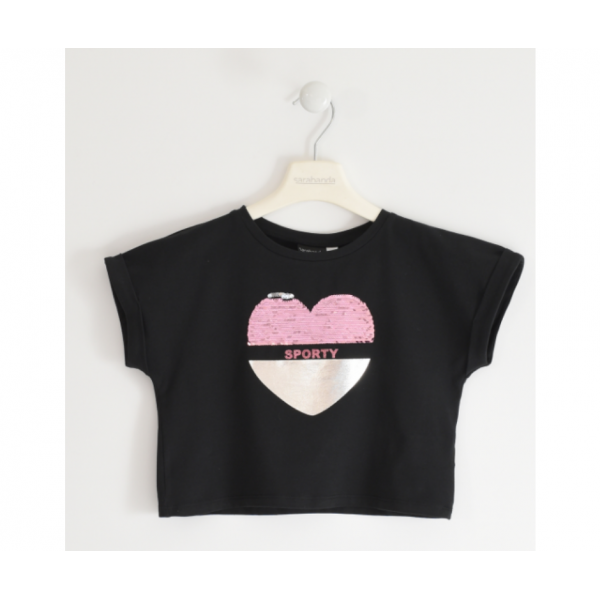 T-shirt coração Sporty