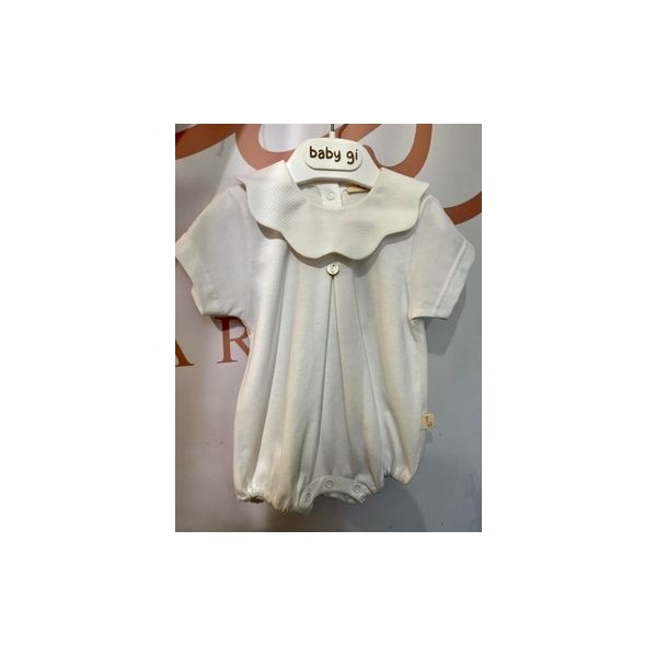 Fofo branco com gola piqué 