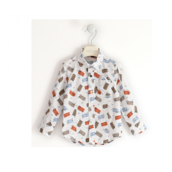 Camisa Cães coloridos