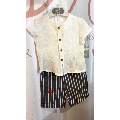 Camisa Branca menino 