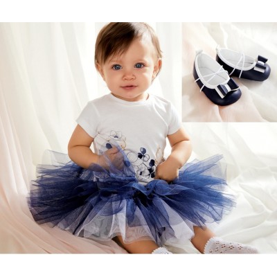 Conjunto t-shirt e saia...