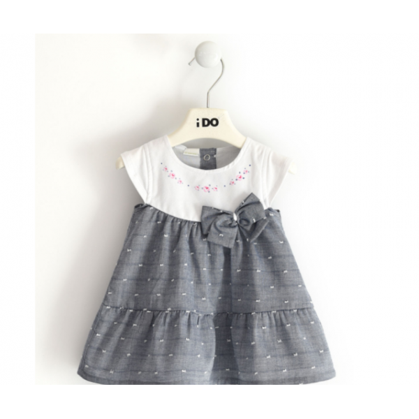 Vestido Menina Cinzento 