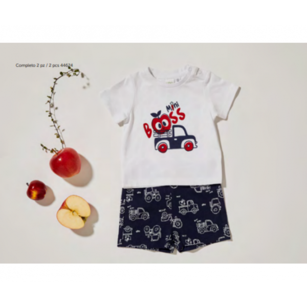 Conjunto T-shirt e calção 