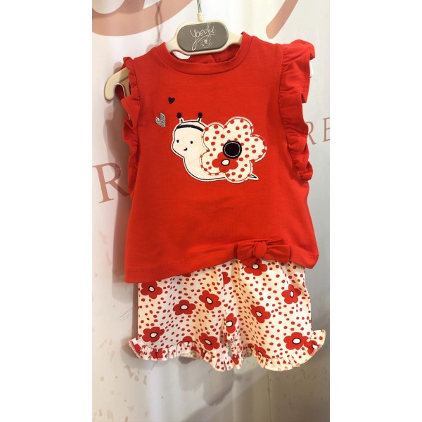 Conjunto saia e camisola caracol 