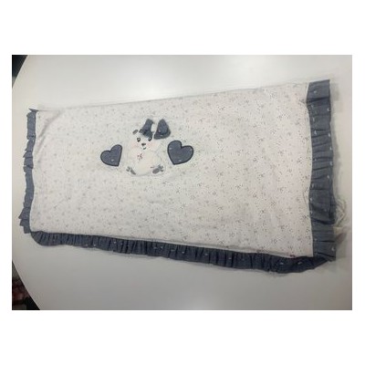 Manta Branca ursinho 