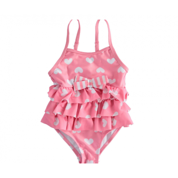 Fato de banho rosa