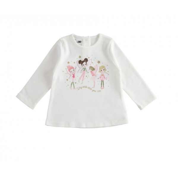 Camisola meninas com brilhantes 