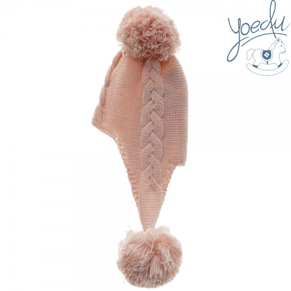 Gorro c/ dois pompoms