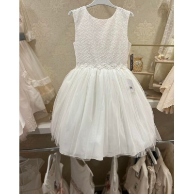 Vestido com costa trançada