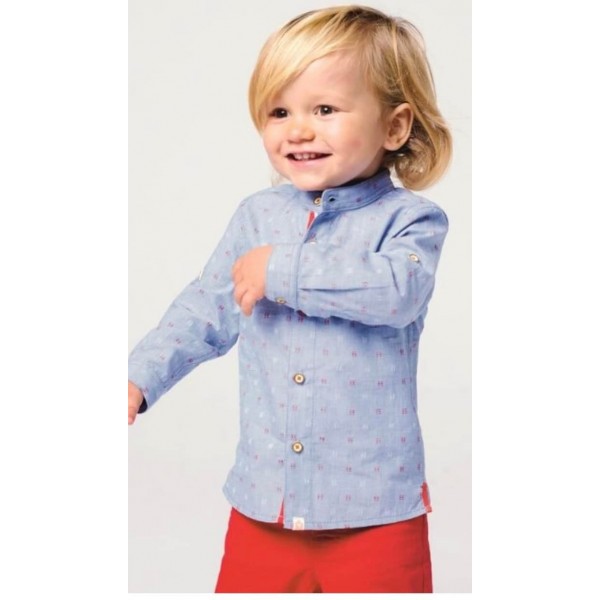 Camisa Menino Azul 