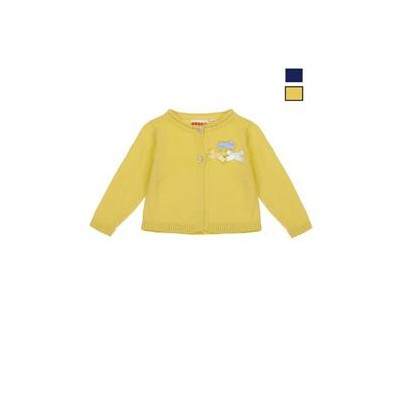 Casaquinho Amarelo com laços