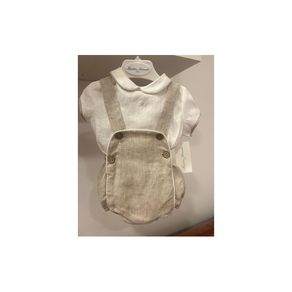 Conjunto menino Bege 